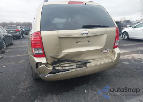 2011 Kia Sedona Lx из США, поврежденный, VIN KNDMG4C76B6365411